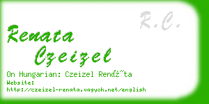 renata czeizel business card